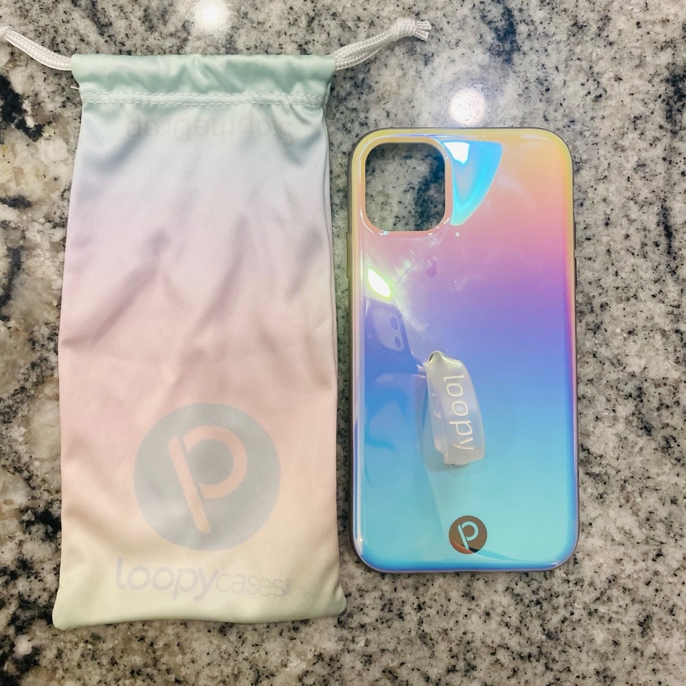 Loopy IPhone 11 Pearl Iridescent edition.